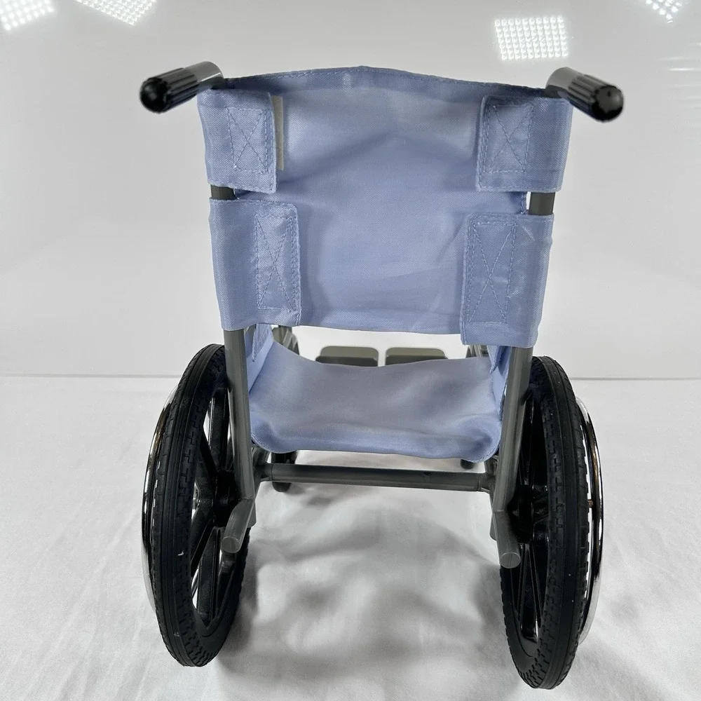 American Girl Doll Wheelchair Light Purple Gray 18